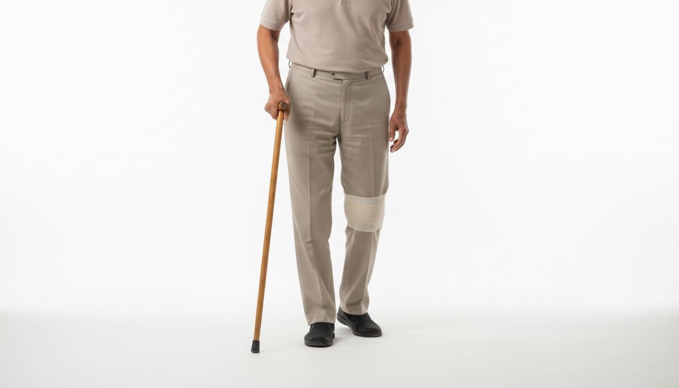 Holistic recovery after hip replacement, managing multi-joint pain at 85+